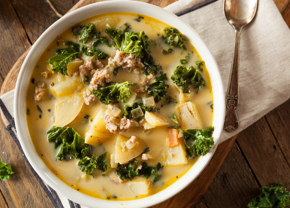 Cozy Winter Weeknight Dinner: One-Pot Creamy Tuscan Soup