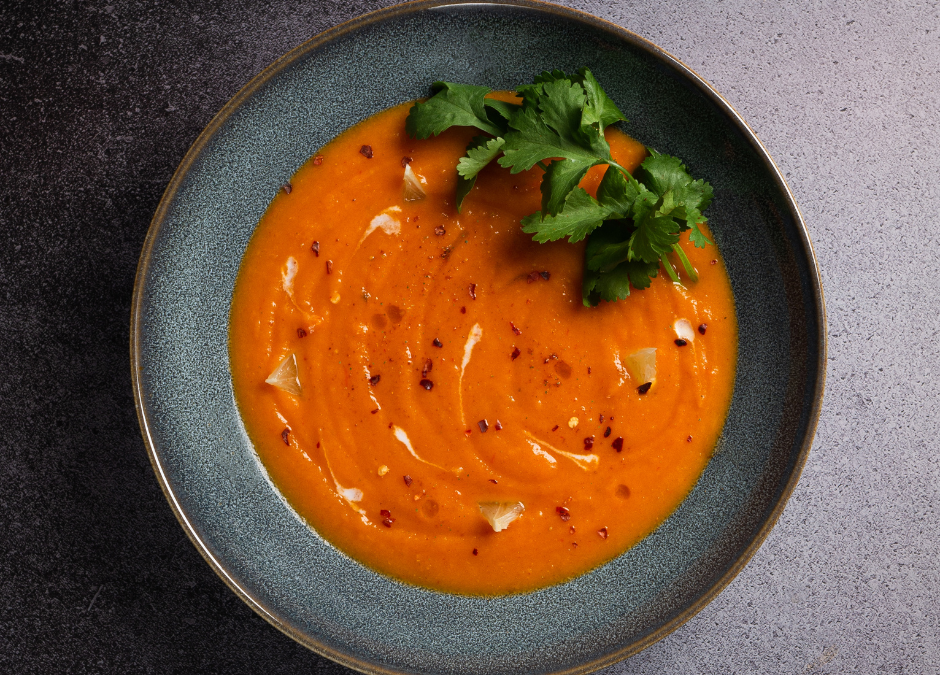 Simple and Cozy Carrot-Ginger Soup