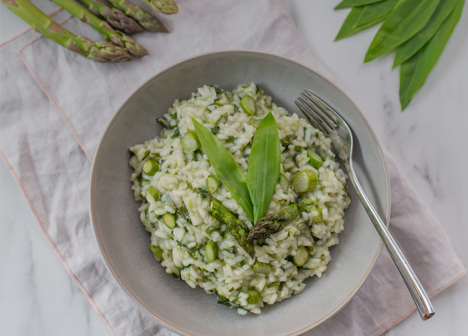 Fresh and Flavorful Asparagus & Lemon Risotto