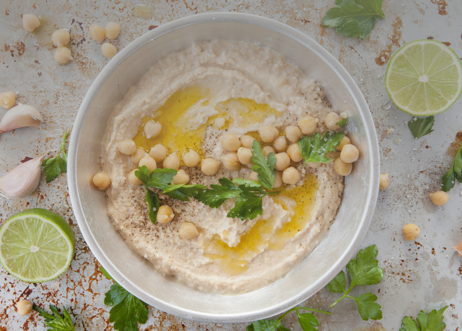 Green Goddess Hummus Bowl