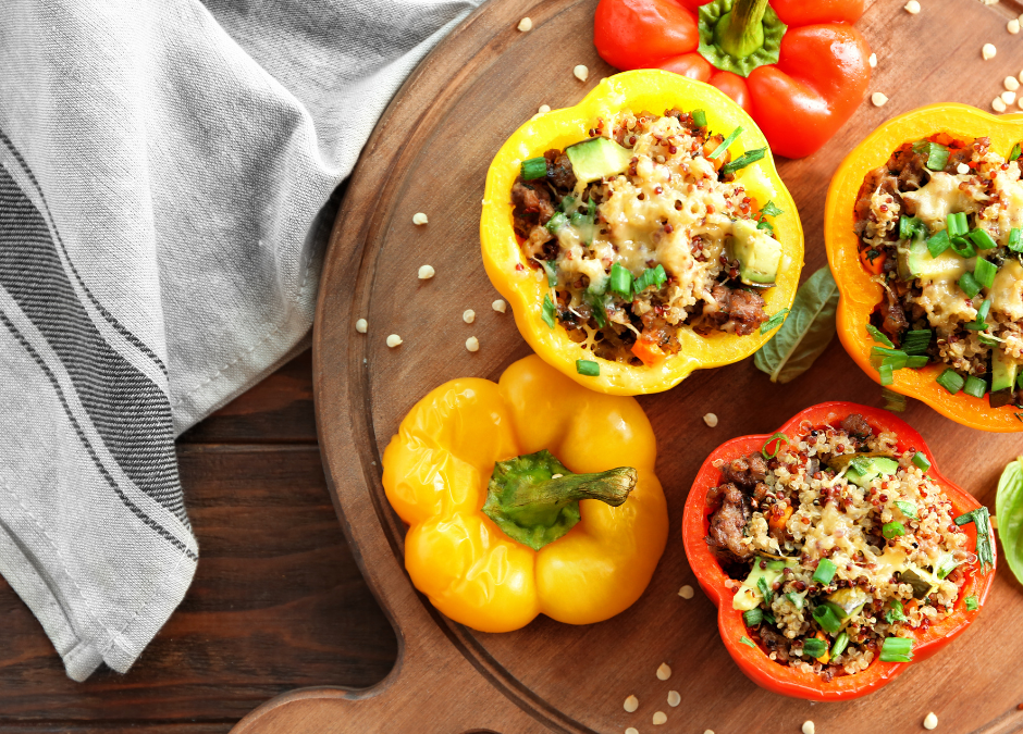 Spring Stuffed Bell Peppers