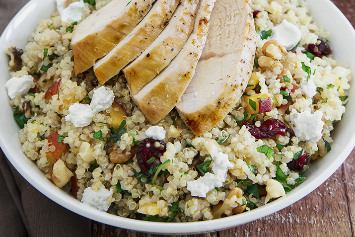 Cranberry Nectarine Chicken Salad