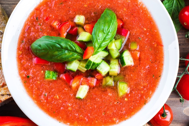 Heriloom Tomato Gazpacho