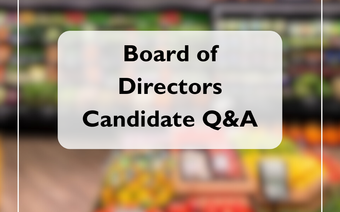 Meet Your Fredericksburg Food Co-op Board Candidates